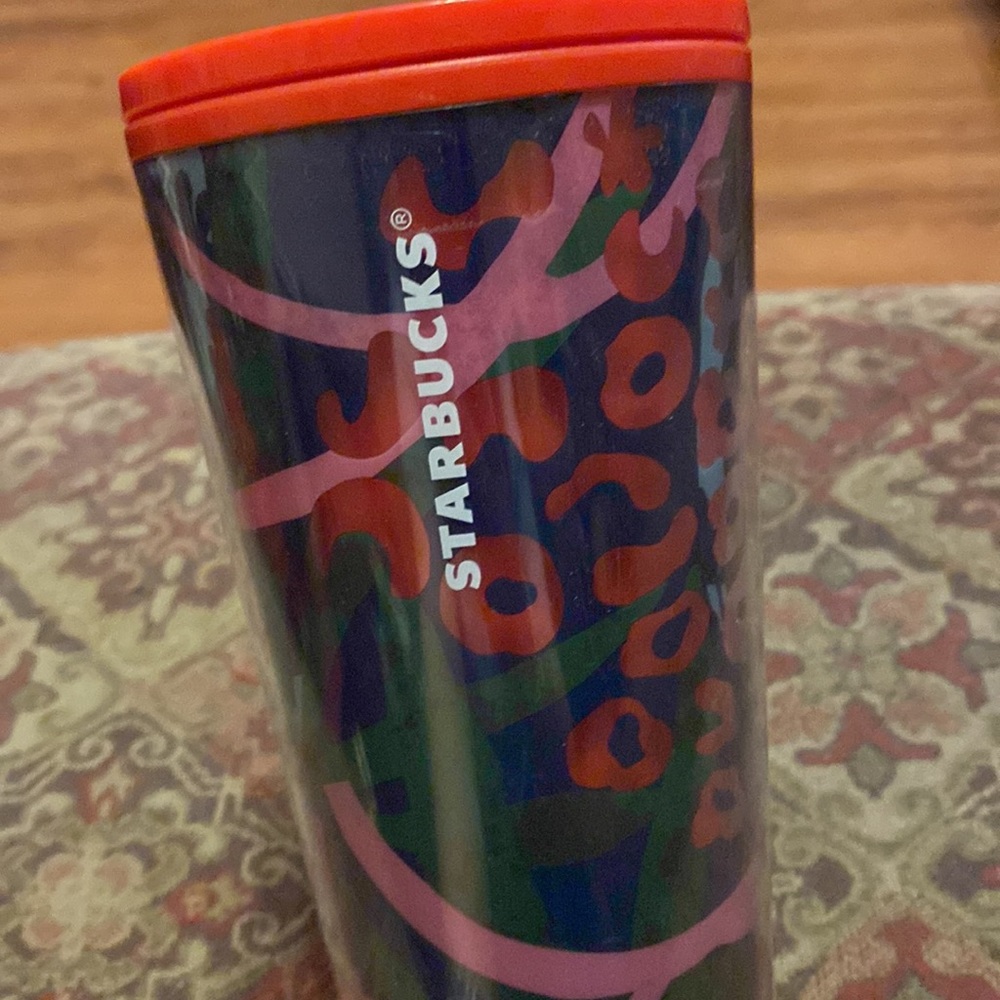 Starbucks Tumbler Leopard Print Summer